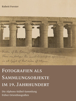 cover image of Fotografien als Sammlungsobjekte im 19. Jahrhundert